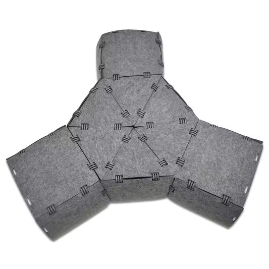 Detachable felt tunnel cat nest - Alozaii