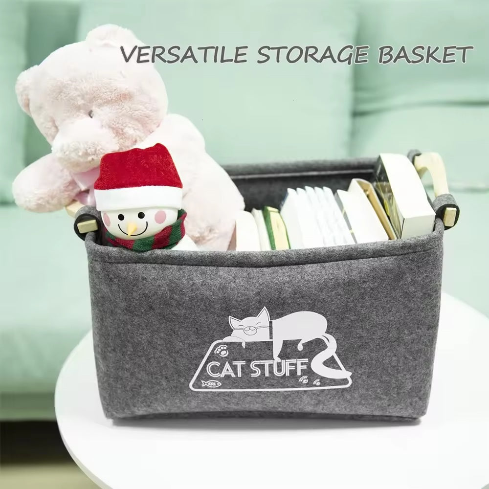Felt pet toy box - Alozaii