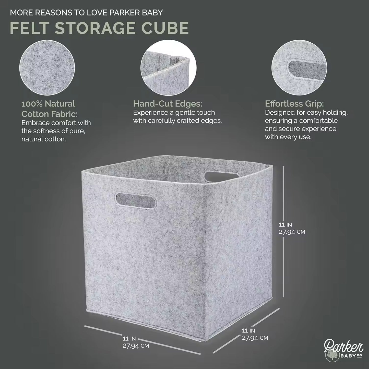 Foldable felt laundry basket - Alozaii