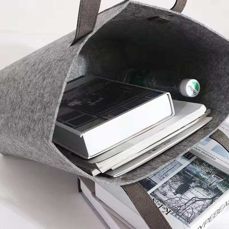 Felt Tote Bag - Alozaii