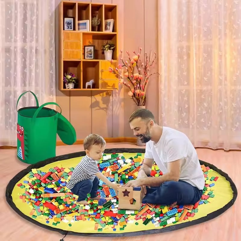 Multifunctional felt toy storage box - Alozaii