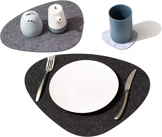 Felt Placemats-Set of 6 - Alozaii