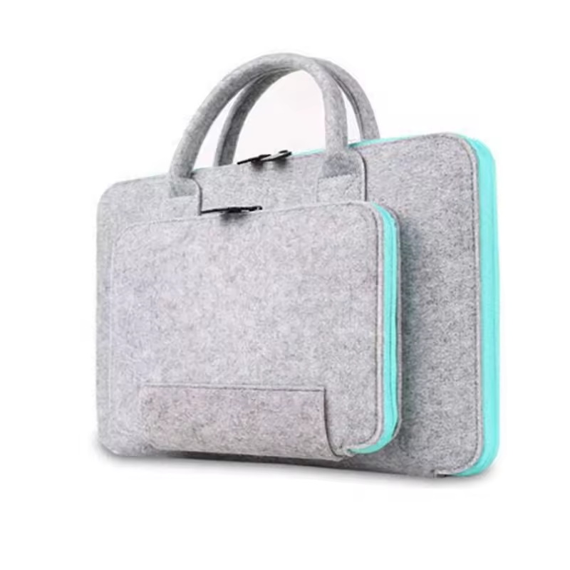 Portable felt laptop handbag - Alozaii