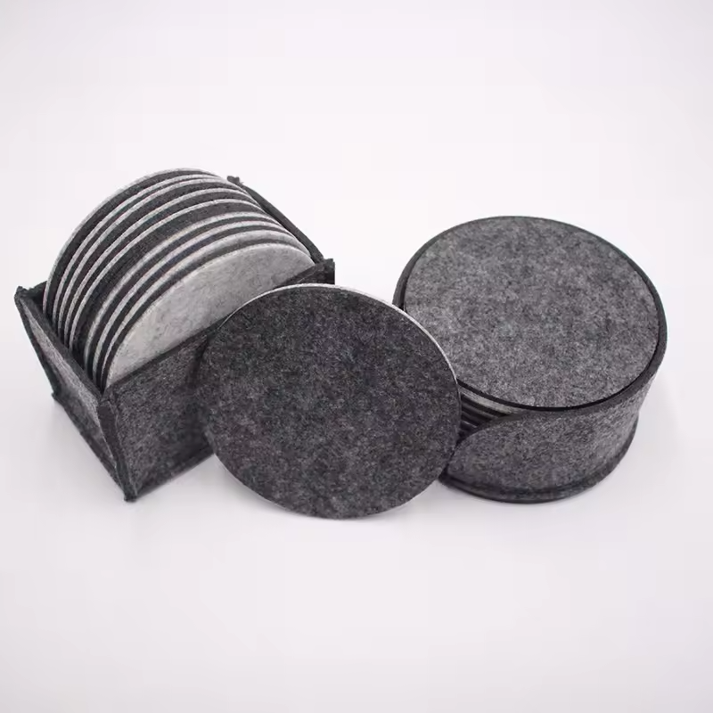 felt placemat and coasters-set of 6 - Alozaii