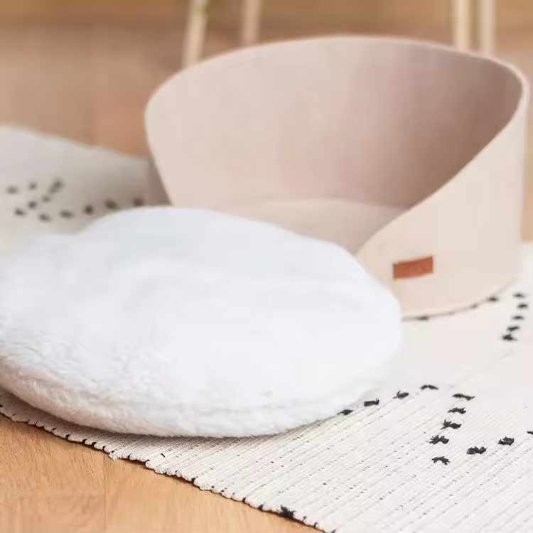 Portable cute felt cat bed - Alozaii